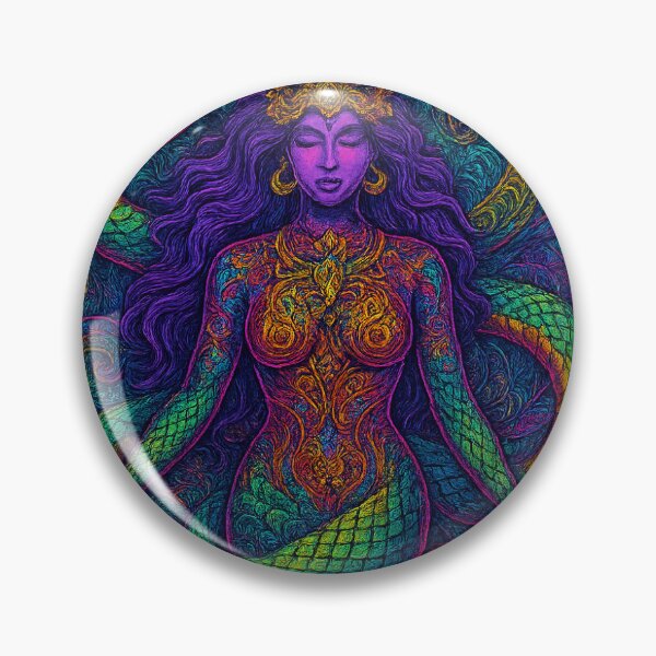 Item preview, Psychedelic Serpent Goddess  designed and sold by Urban Muse.