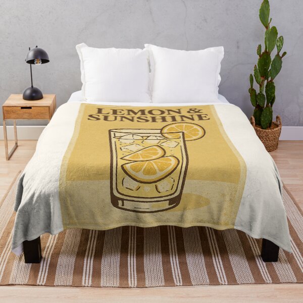 Item preview, Lemon & Sunshine — Vintage Lemonade Glass Retro Poster Illustration designed and sold by HoopeStylee.