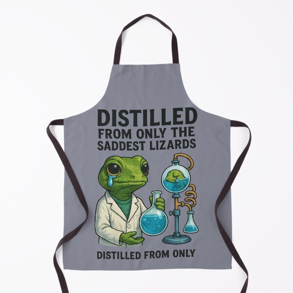 Item preview, Distilled From Only the Saddest Lizards designed and sold by FunnySignalStudio.