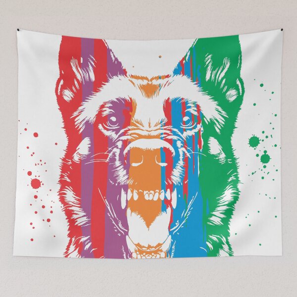 Item preview, Guard Dog - Graffitti - Grunge  designed and sold by Vector-Artist.