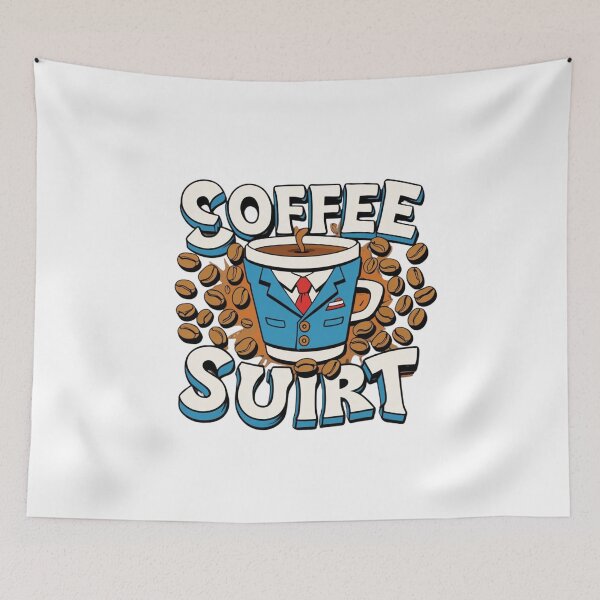 Item preview, Caffeinated Coffee Writing designed and sold by SR8891.