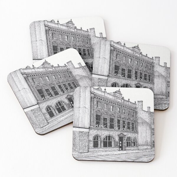 Item preview, 170 - KINGS HEAD, BLYTH 1990 - DAVE EDWARDS - INK - 1990 designed and sold by BLYTHART.