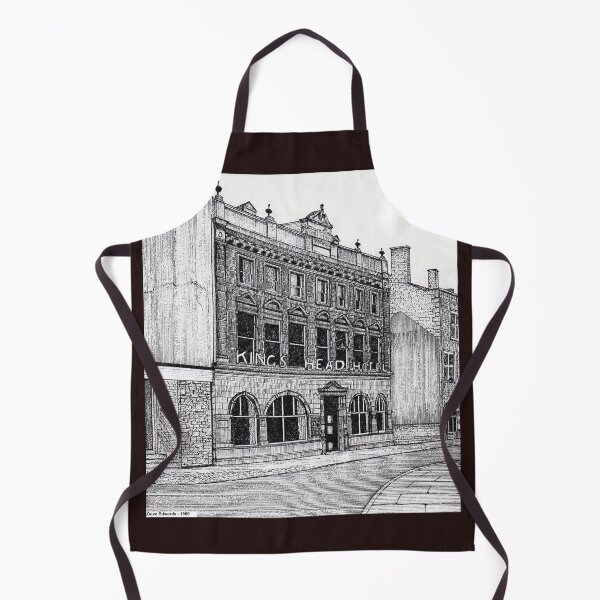 Item preview, 170 - KINGS HEAD, BLYTH 1990 - DAVE EDWARDS - INK - 1990 designed and sold by BLYTHART.