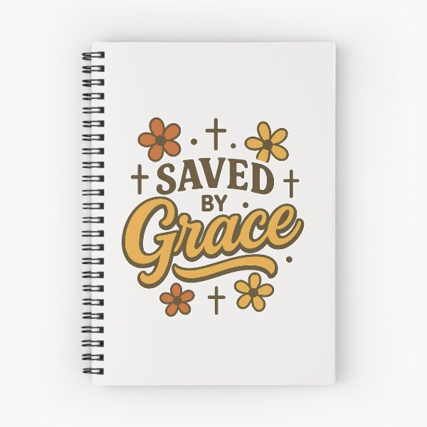 Item preview, Saved By Grace Christian Scripture designed and sold by SimplySelim.