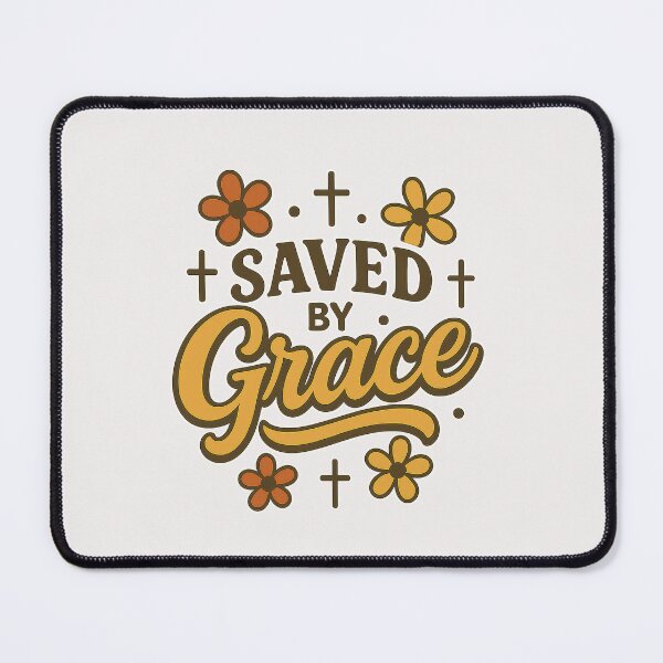 Item preview, Saved By Grace Christian Scripture designed and sold by SimplySelim.