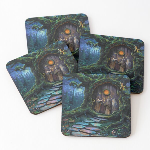 Item preview, The Knock at the Oak designed and sold by BPopPixels.