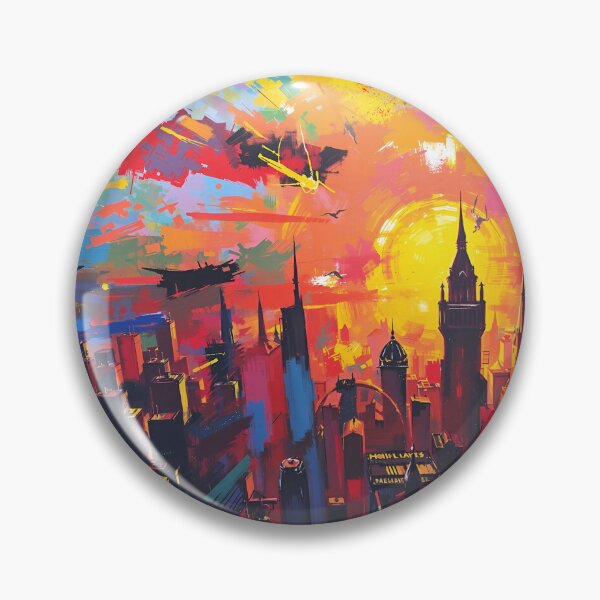 Item preview, the city of the future designed and sold by Daniela`s shop.