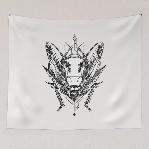 Item preview, GrassHopper new series tattoo #2 designed and sold by Helios Be. Lavsh.