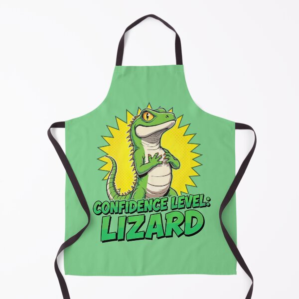 Item preview, Lizard Lizard Meme Confidence Level Lizard designed and sold by iuliast1.