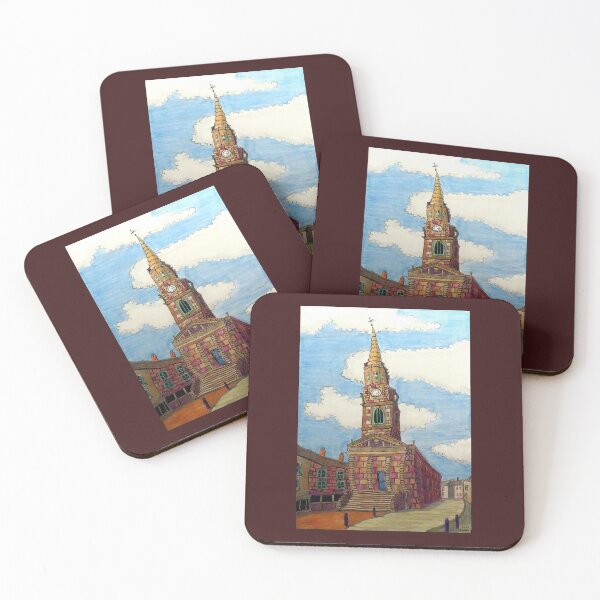 Item preview, 770 - BERWICK TOWN HALL - DAVE EDWARDS - COLOURED PENCILS - 2023 designed and sold by BLYTHART.