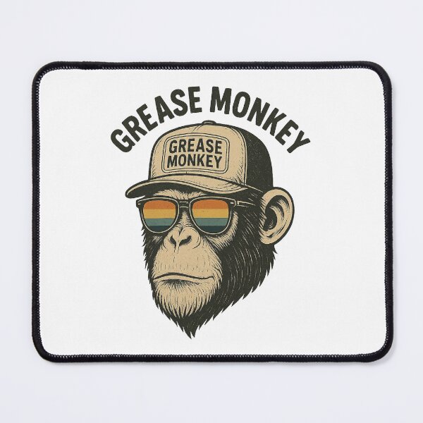 Item preview, GREASE MONKEY designed and sold by Catfighter.