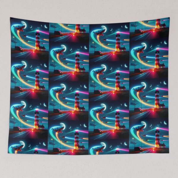 Item preview, Lighthouse art  designed and sold by Dogandesighn.