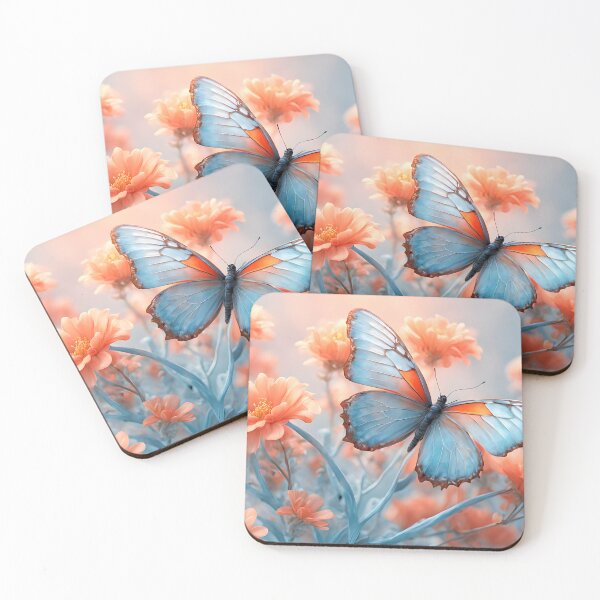 Item preview, Orangy Blue Butterfly designed and sold by svace.
