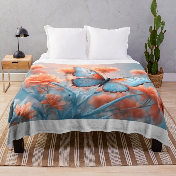 Item preview, Orangy Blue Butterfly designed and sold by svace.