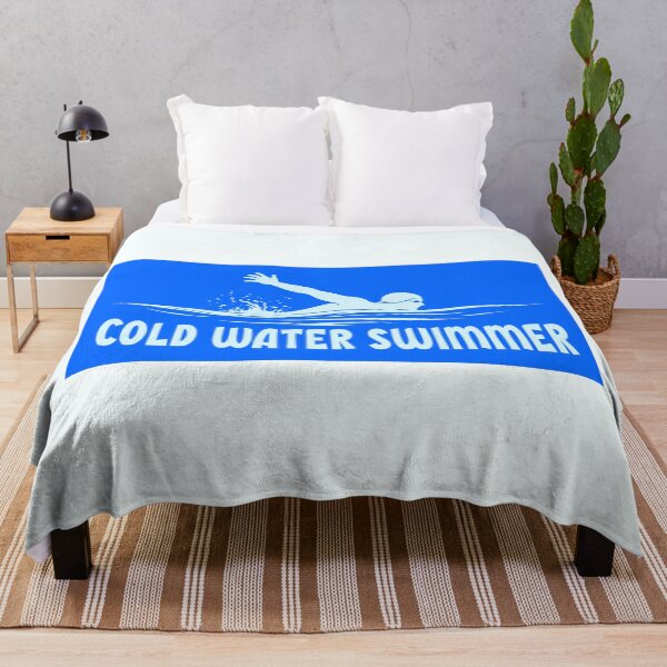 Item preview, Cold Water Swimmer Wild Swim designed and sold by Jeallan Designs.