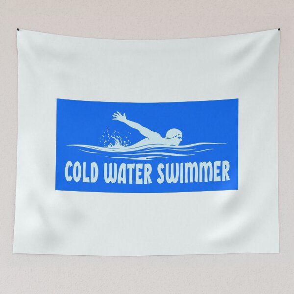 Item preview, Cold Water Swimmer Wild Swim designed and sold by Jeallan Designs.