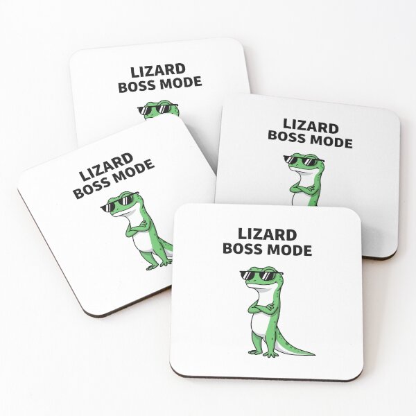 Item preview, Lizard Meme Lizard Boss Mode designed and sold by iuliast1.