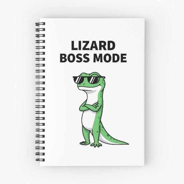 Item preview, Lizard Meme Lizard Boss Mode designed and sold by iuliast1.