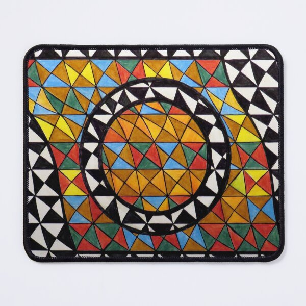 Item preview, 905 - GEOMETRIC DESIGN - 20 - DAVE EDWARDS - MIXED MEDIA - 2024 designed and sold by BLYTHART.