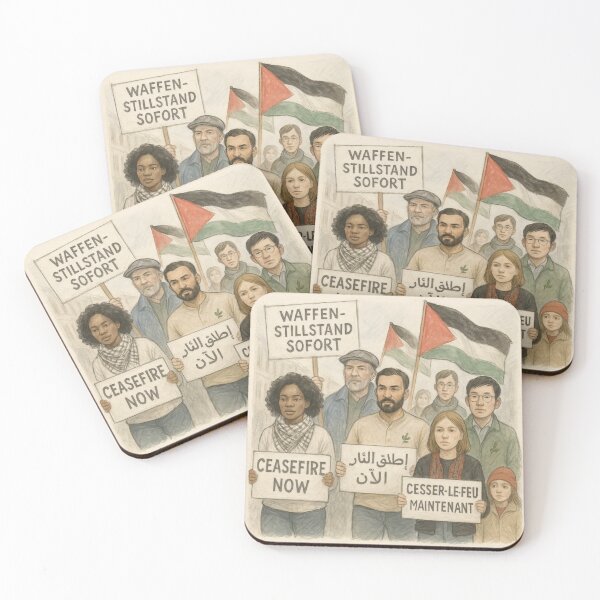 Item preview, Ceasefire Now Ceasefire Immediately Protest Demo Free Palestine Free Gaza End The Genocide designed and sold by Annika Shurafa.