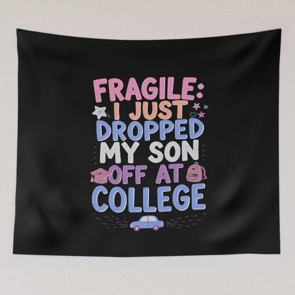 Item preview, FRAGILE – Funny College Drop-Off Parent Humor T-Shirt ?? designed and sold by AI-volution.