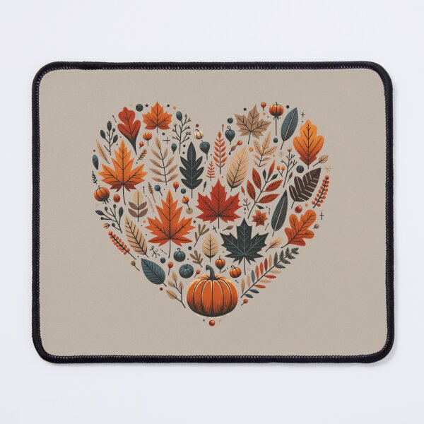 Item preview, Fall Heart – Autumn Leaves Love Design designed and sold by The Loved Label.