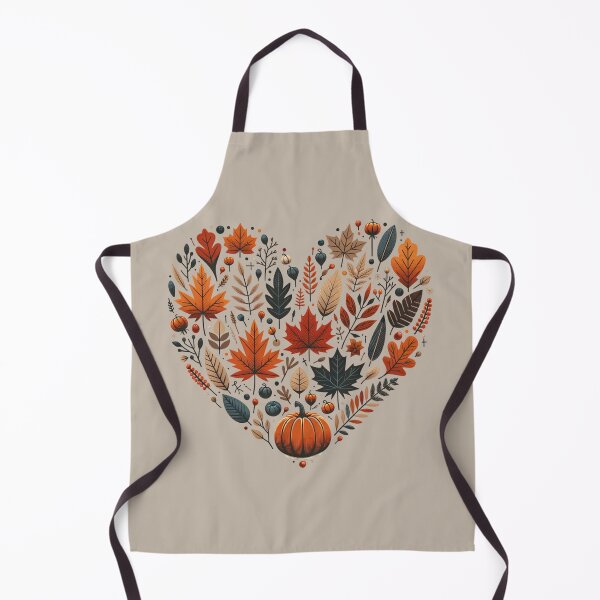 Item preview, Fall Heart – Autumn Leaves Love Design designed and sold by The Loved Label.