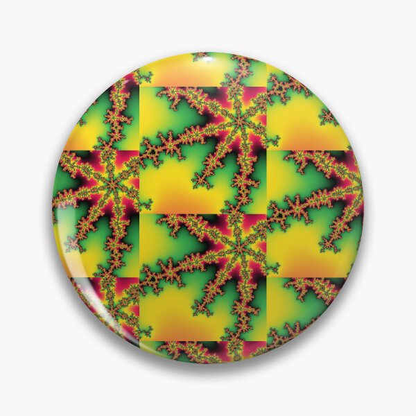 Item preview, Rasta Fractal pattern  designed and sold by RoydonRoadTees.