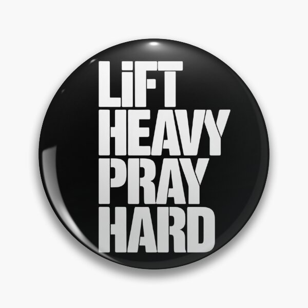 Item preview, Lift Heavy Pray Hard for Christian Gym Lover designed and sold by NightWisdom.