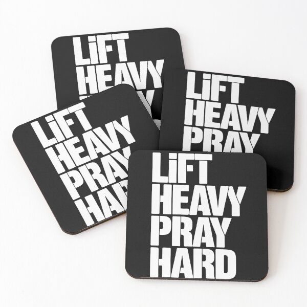 Item preview, Lift Heavy Pray Hard for Christian Gym Lover designed and sold by NightWisdom.