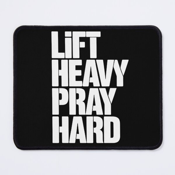 Item preview, Lift Heavy Pray Hard for Christian Gym Lover designed and sold by NightWisdom.