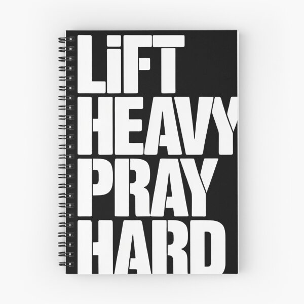 Item preview, Lift Heavy Pray Hard for Christian Gym Lover designed and sold by NightWisdom.