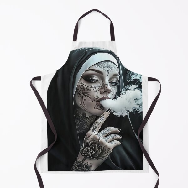 Item preview, Sinful Holiness – The Tattooed Nun designed and sold by TSHIRTprject.