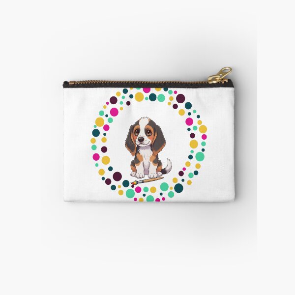 Artikelvorschau, Feiern Sie den Dot Day mit meinem English Foxhound | Bunte Hundekunst entworfen und verkauft von The Real Life Symphony.