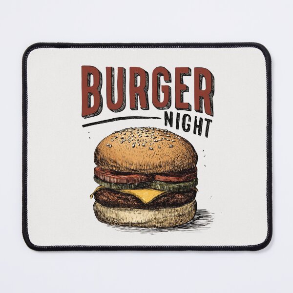 Item preview, Burger Night designed and sold by StudioRedKoala.