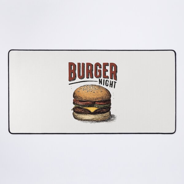 Artikelvorschau, Burger-Nacht entworfen und verkauft von StudioRedKoala.
