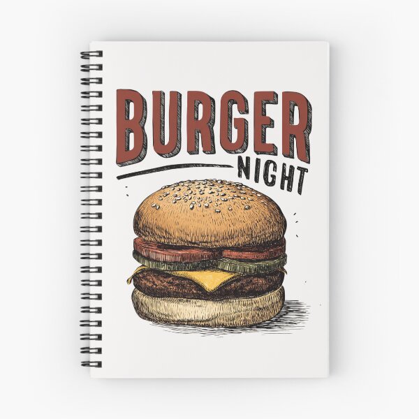 Item preview, Burger Night  designed and sold by StudioRedKoala.