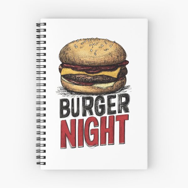 Item preview, Burger Night  designed and sold by StudioRedKoala.