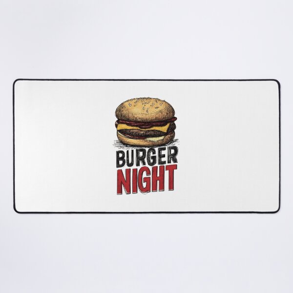 Artikelvorschau, Burger-Nacht entworfen und verkauft von StudioRedKoala.