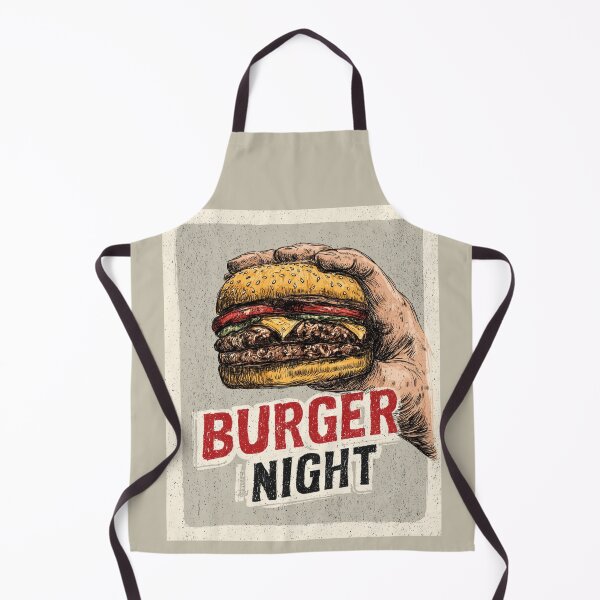 Item preview, Burger Night  designed and sold by StudioRedKoala.