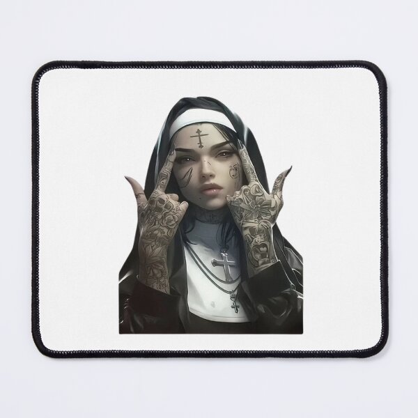Item preview, Holy Rebellion – The Defiant Nun designed and sold by TSHIRTprject.