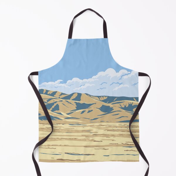 Item preview, Tehachapi Mountains near Lost Hills California WPA Poster Art designed and sold by patrimonio.