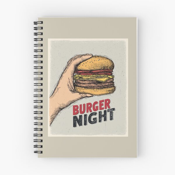 Item preview, Burger Night  designed and sold by StudioRedKoala.