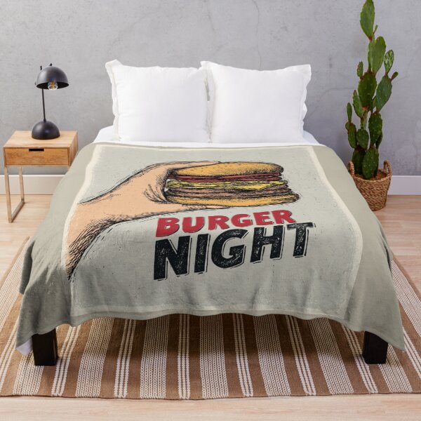Item preview, Burger Night designed and sold by StudioRedKoala.