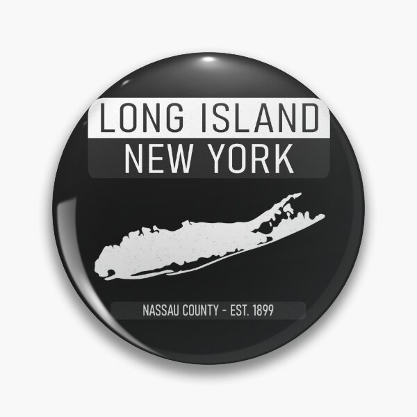 Item preview, Long Island New York - Nassau County Est. 1899 Retro Map designed and sold by Angelic Gangster.