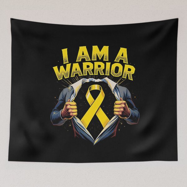 Item preview, I Am A Warrior – Arrow Survivor Strength Fighter Support Tee ?? designed and sold by AI-volution.