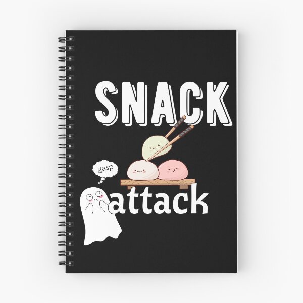 Item preview, Funny Snack Attack - Gasp | Mochi | Ghost designed and sold by SunandShade.