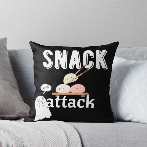 Item preview, Funny Snack Attack - Gasp | Mochi | Ghost designed and sold by SunandShade.