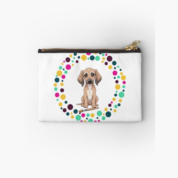 Artikelvorschau, Feiern Sie den Dot Day mit meinem Azawakh | Bunte Hundekunst entworfen und verkauft von The Real Life Symphony.