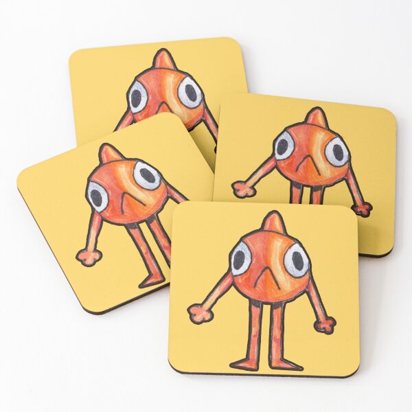 Item preview, Le Poisson Steve - Funny Moody Character Art designed and sold by Heavenly-Cloudz.